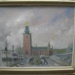 545 1722 Oljemålning